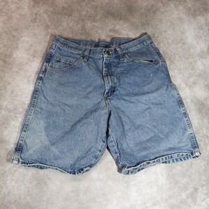 Vintage Wranglers Loose Fit Denim Shorts Medium Wash